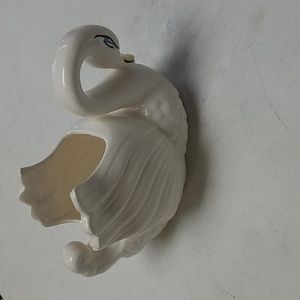 Vintage ceramic swan